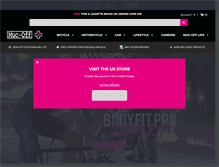 Tablet Screenshot of muc-off.com